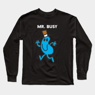 MR. BUSY Long Sleeve T-Shirt